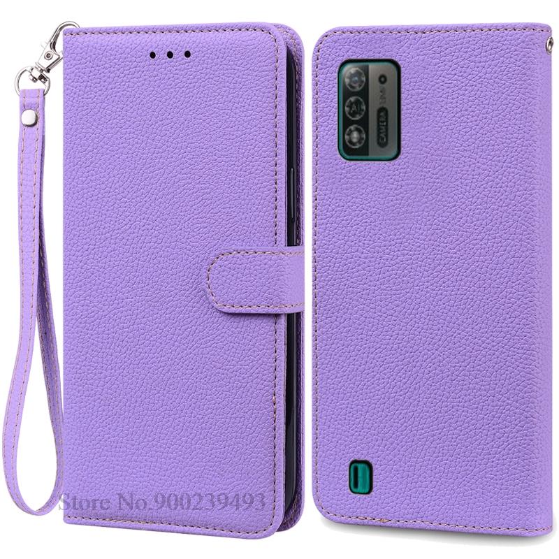 

Чехол A52 Lite для ZTE Blade A52 Lite, мягкий силиконовый кожаный чехол-кошелек, чехол для ZTE Blade A52 Lite, чехол из ТПУ, задняя крышка Etui ZTE Blade A52 Lite