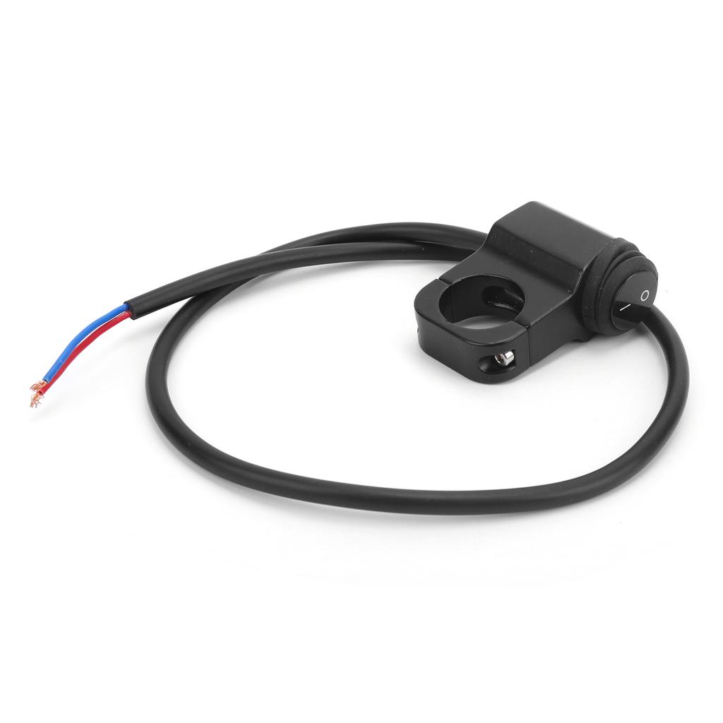 78in Handlebar Switch Headlight Hazard Fog Lamp On Off Button Accessory for Motorcycle ATV UTV