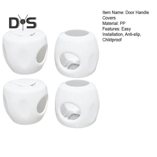 4 Pcs Door Handle Protective Covers Easy Installation Baby Safety Door Lock Childproof Door Knob Handle Cushions Door Handle Protector