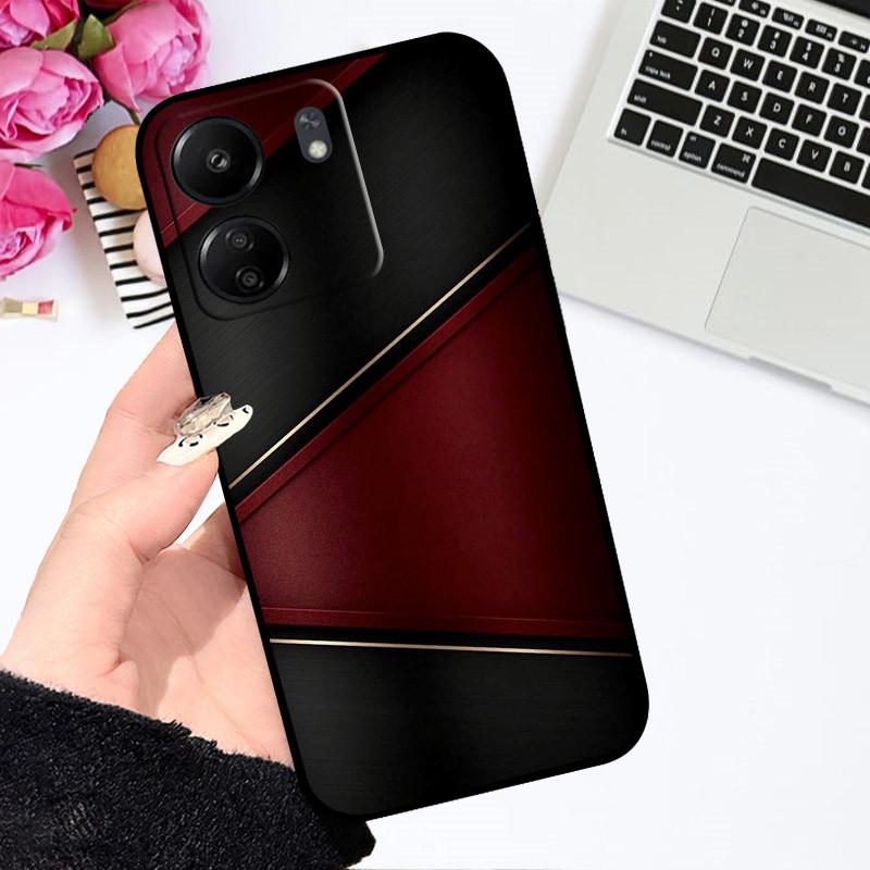 For Xiaomi Poco C65 Case Redmi 13C 4G Cute Cartoon Cover Soft Silicone Phone Case For Xiaomi Redmi 13C Poco C65 C 65 Bumper