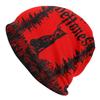 Custom D-Deftons Hot Rock Band Cat Beanie Cap Winter Warm Bonnet Femme Knit Hats Hip Hop Outdoor Ski Skullies Beanies Caps
