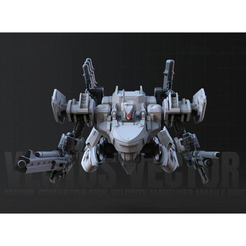 HiPlay Chief Continent 1/60 Scale Wind Beacon Platoon VENTUS VECTOR White/Gray Version Pre-Colored Plastic Model Kit