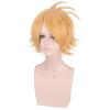 Anime 35CM Final Fantasy XV Prompto Argentum Short Linen Blonde Cosplay Costume Wig Heat Resistance Fibre Hair Wigs