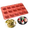 12/15 Holes Silicone Mold Muffin Cupcake Baking Tray Bordelais Fluted Cake Pudding Mold Diy Baking Kitchen Accessories