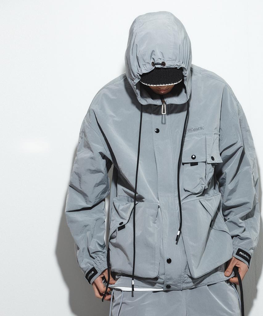 Millimillion Mudstone Urban Tech Jacket J01-Grey