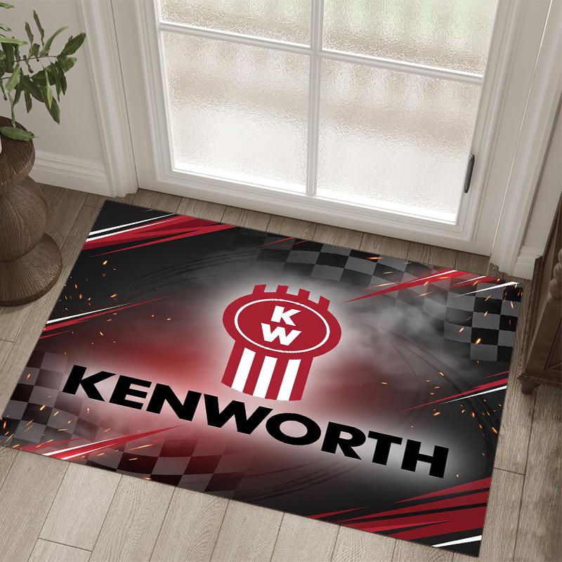 Kenworth Design Crystal Velvet Carpet Cozy Non?Slip Printed Rug For Bedroom Living Room Entrance
