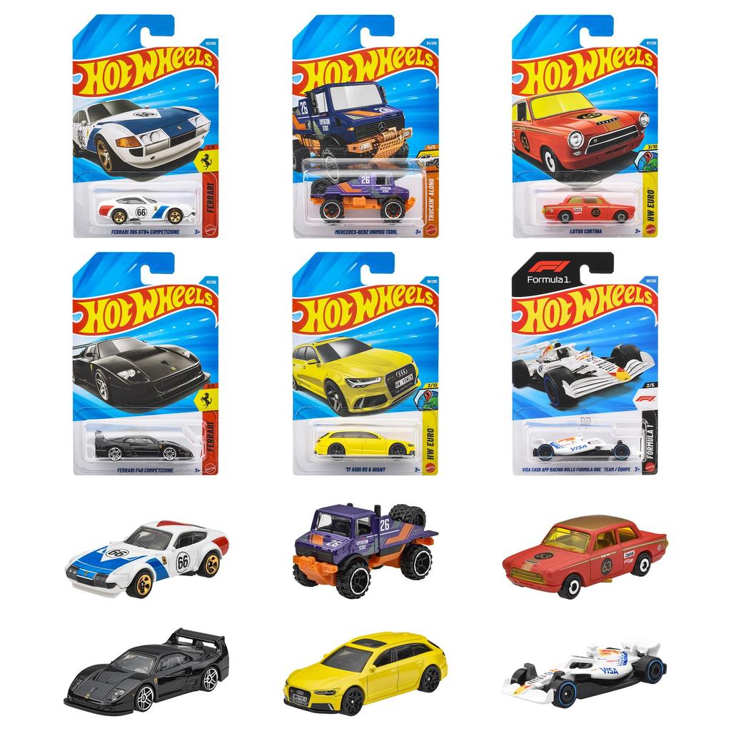 Hot Wheels Basic Cars D Assortment 36 Miniature Cars Ages - (Box Set) - 3+ - Multi-color C4982-98RD