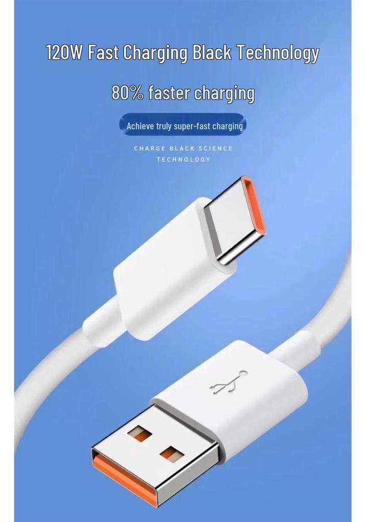 120W Fast Charger for All Android Devices - Compatible with Huawei & Honor