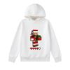 Minecraft Christmas Santa Claus Hoodie age 4-14 Pullover Sweatshirt for Kids Boys Girls Christmas Gift Costume cartoon print New Year gift