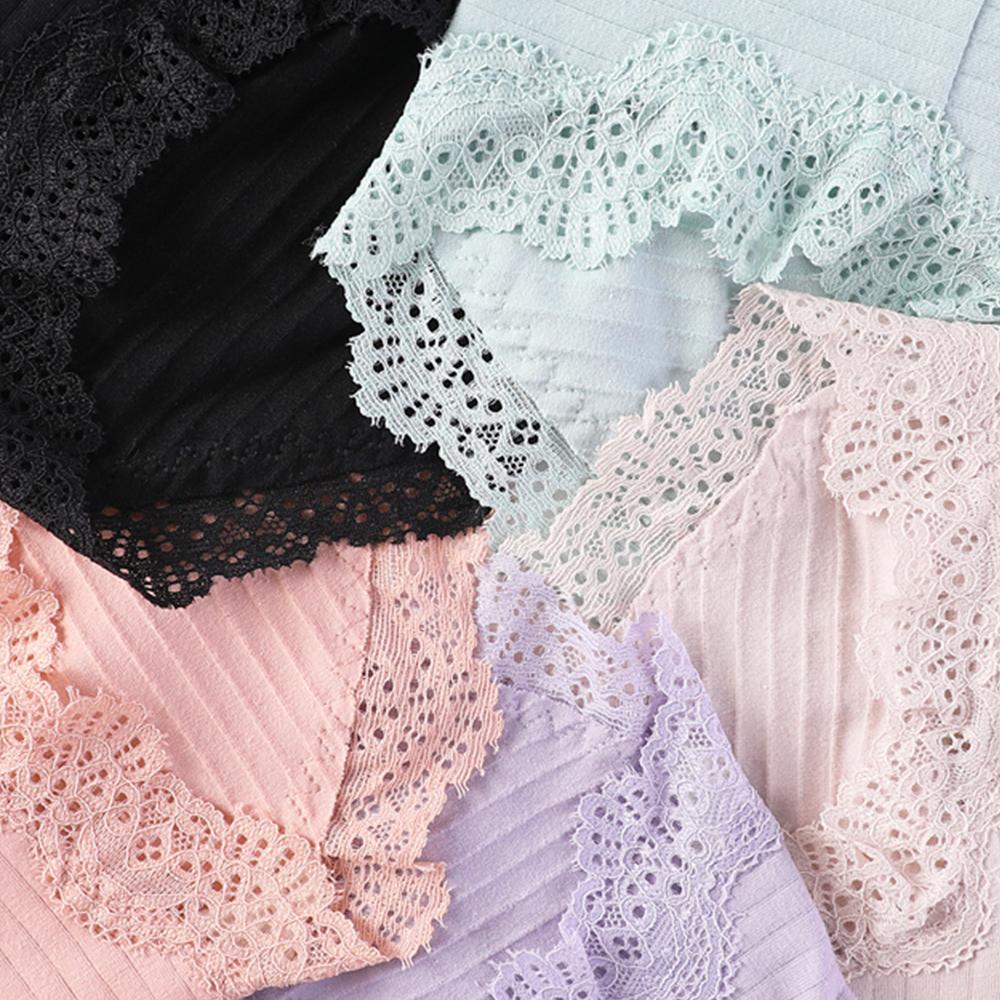 3 sztuki damskie majtki koronkowe z wysokim stanem wygodne plus size trójkątne spodnie bielizna majtki