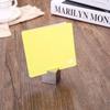 Stainless Steel Menu & Table Number Holder