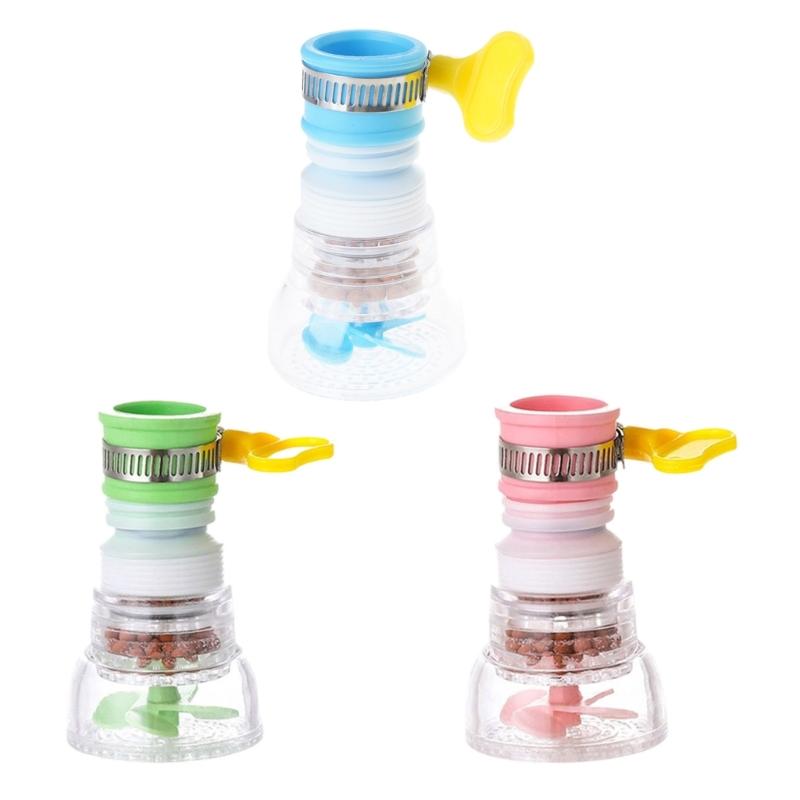 Faucet Extension Sprays Head 360 Degree Rotating Telescopic Tap Sprayers Nozzle Extender with Filter For Enhances Reach