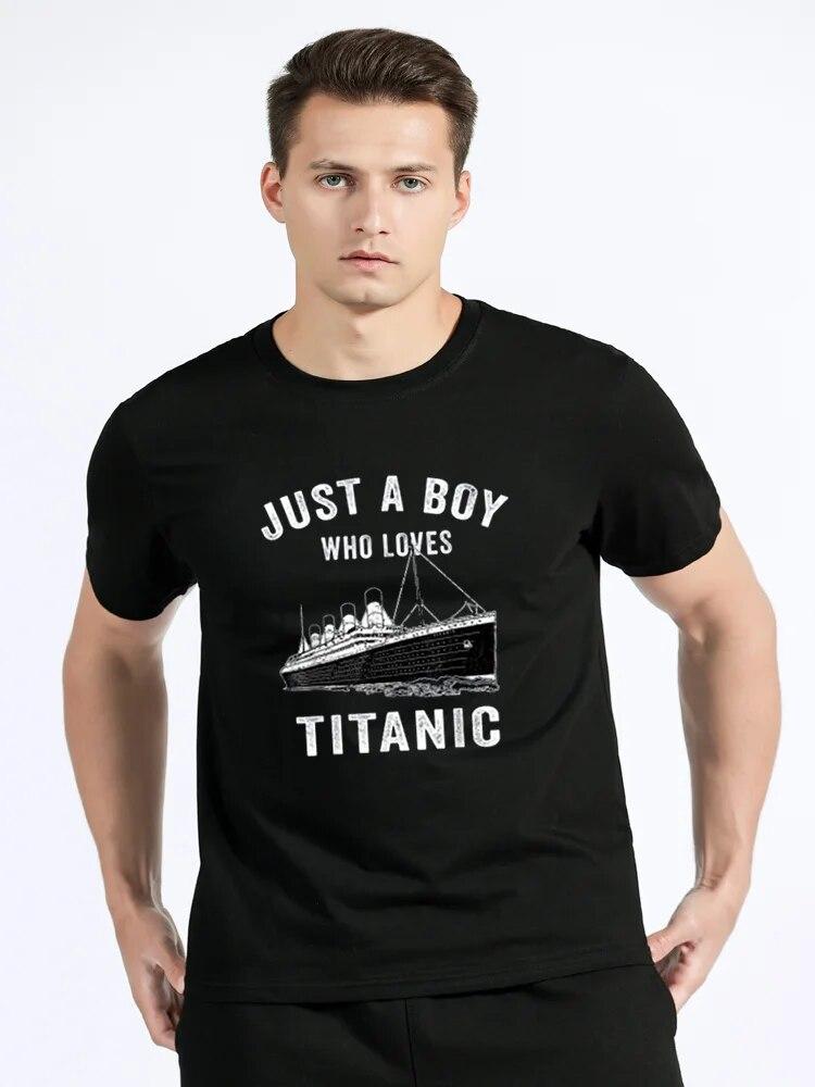 Классическая футболка «Титаник» для мальчиков — фото 6