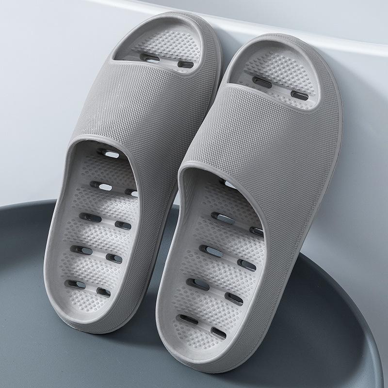Unisex Non-Slip Quick-Drying Bathroom Shower Sandals with Thick Soles