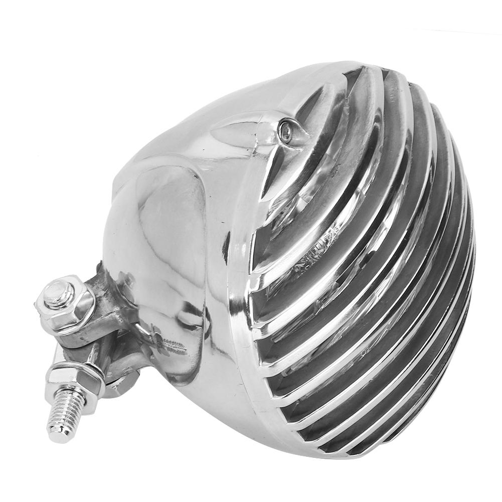 5.5in Vintage Motorcycle Grille Headlight Headlamp Practical Modification Accessory