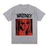 2026 Britney Spears Metal Rock Graphic T-shirt Men Women Fashion Hip Hop T Shirts Harajuku Vintage Short Sleeve Tee Shirt Oversized Casual Clothing