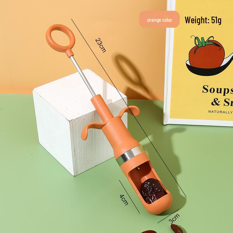 Automatický odstraňovač jader červených datlí a hlohu - Domácí nástroj