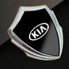 Pegatina triangular de metal para modificación lateral de coche para Kia Sportage Ceed Picanto Rio ProCeed Niro 5 3 4 K7 5 8 3 9 Accesorios Ray