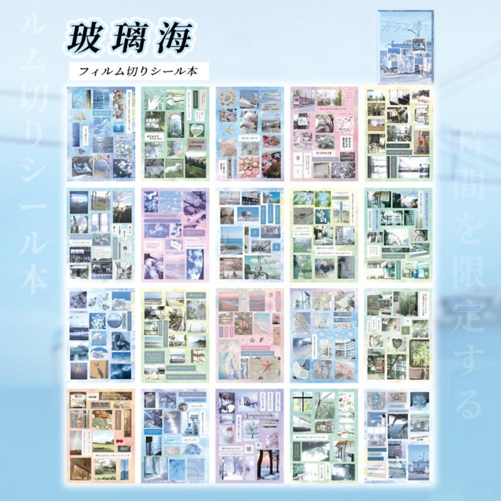 

20 ШТ Обмежена серія Декоративні наклейки Книга MINKYS Книга для наклейок для ноутбука та фотокарток Дитячий подарунок Style 2