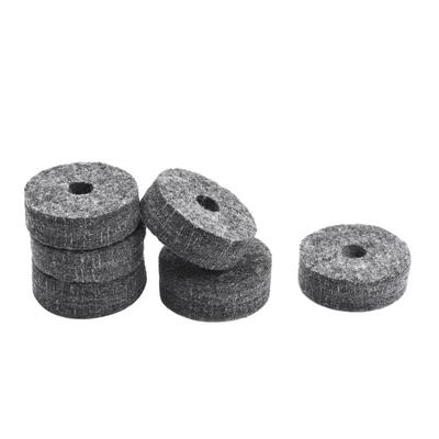 23 Stück Becken-Ersatzzubehör, Trommelteile mit Beckenständer, Filze, Trommel-Becken-Filzpads
