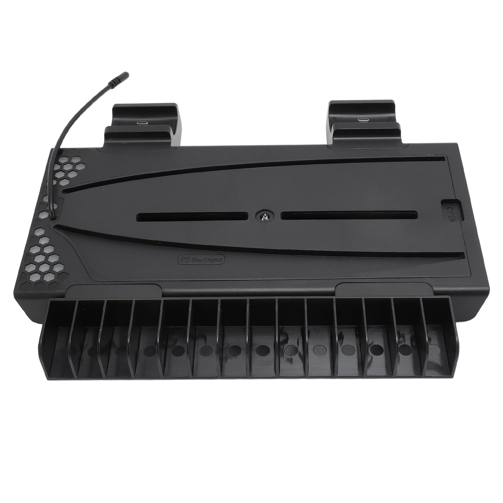 

RGB-охлаждающая подставка для игрового контроллера, многофункциональная, эффективная, двойная зарядная станция для аксессуаров игровой консоли