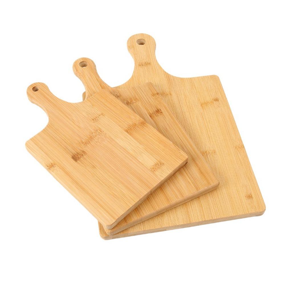 Rectangle Wooden Pizza Tray Wooden Bread Fruit Sushi Tray Durable Cutting Board  Food Display