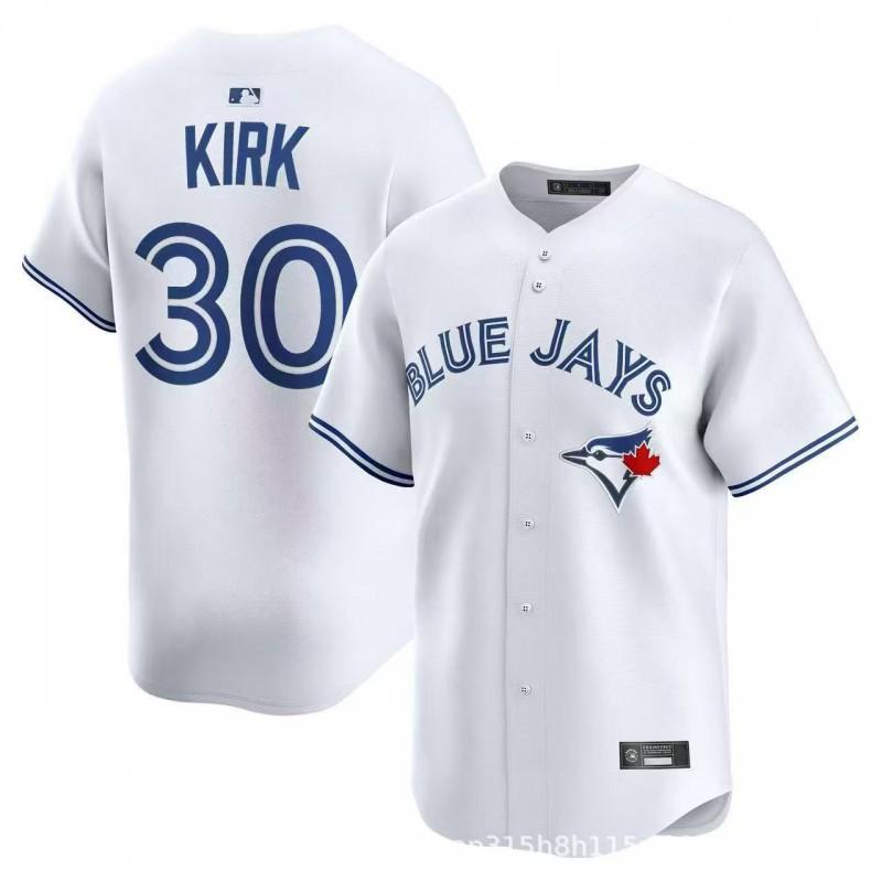 2026 MLB Embroidered Baseball Jersey Toronto Blue Jays 11 22 27 30