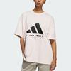 Adidas Basketball Comfortable Soft Short Sleeve T-Shirt Unisex Tops Light-Purple JD6129