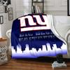 1pc Blanket - New York Giants logo Print Design,Lightweight Blanket for Sofa,Bed- Soft &Warm,Gift for All Seasons
