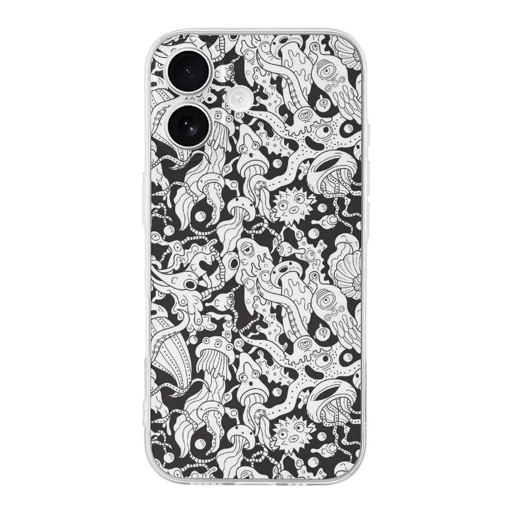 1 Pack For Iphone 17/17Air/17Pro/17ProMax Flexible TPU Case With Shock Cushion Corners, Precision Ports, Anti-Fingerprint Back