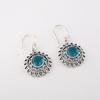 Apatite Gemstone 925 Sterling Silver Jewelry Handmade Drop/Dangle Earrings 1.57" CE-19-9
