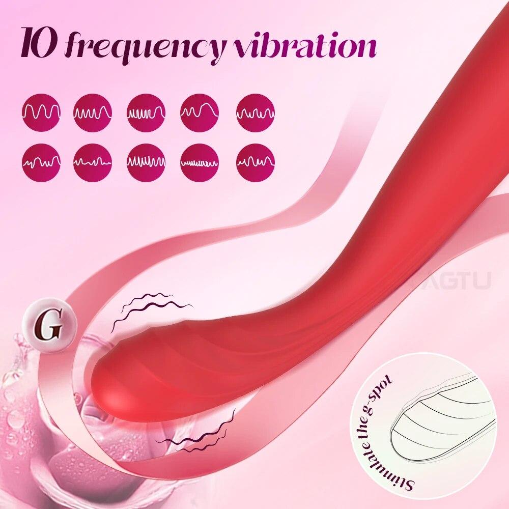 Schneller Orgasmus G-Punkt-Fingervibrator für Frauen Nippel Klitoris Stimulator Dildo Vagina Massager Weibliches Sexspielzeug für Erwachsene Waren