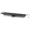 Plancha XXL - DOMO - DO8313TP - 1800 W - 90 x 22 cm - Schwarz