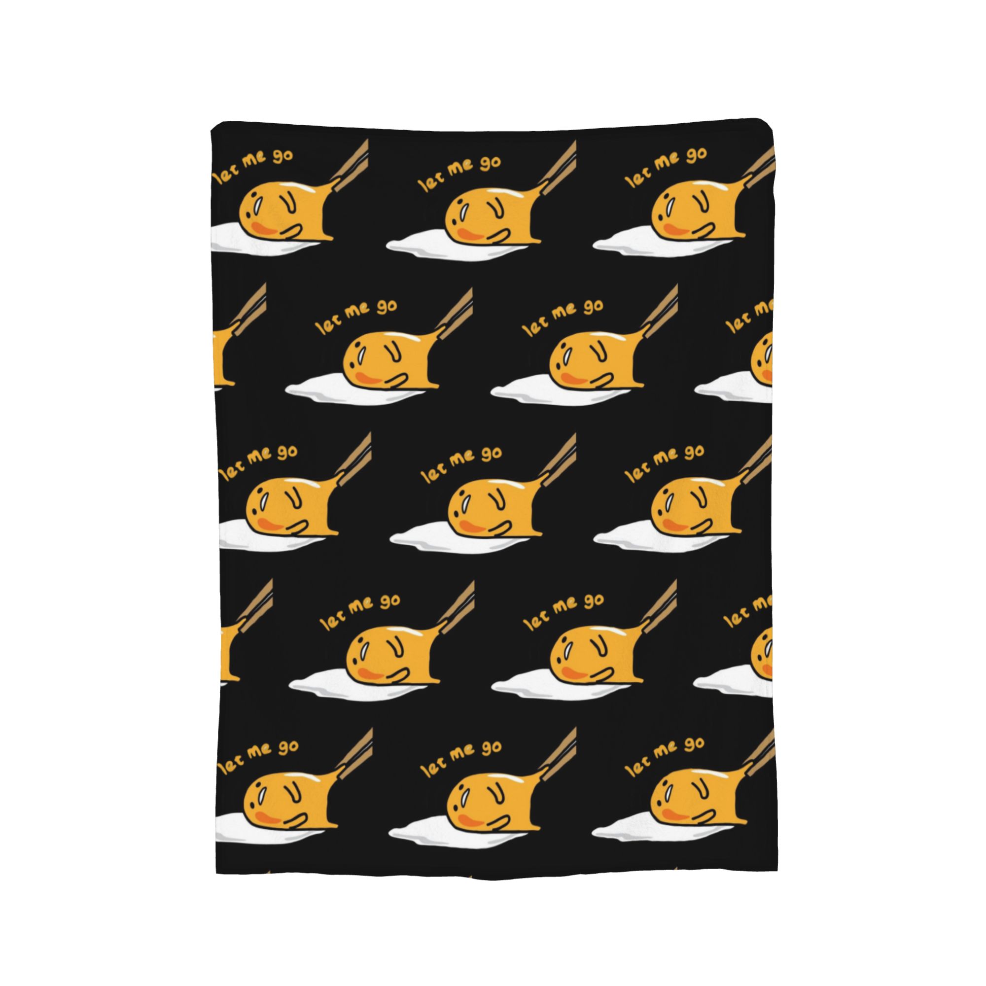 

Gudetama Cartoon Lazy Egg Blanket Fleece All Season Breathable Lightweight Throw Blankets for Sofa Office Quilt 75x90cm