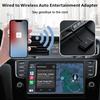 Wireless Car Media Adapter, 5GHz WiFi Car Wired to Wireless Auto Adapter Replacement for iPhone 6/ 7/ 8/ 11/ 12/ 13 All Models