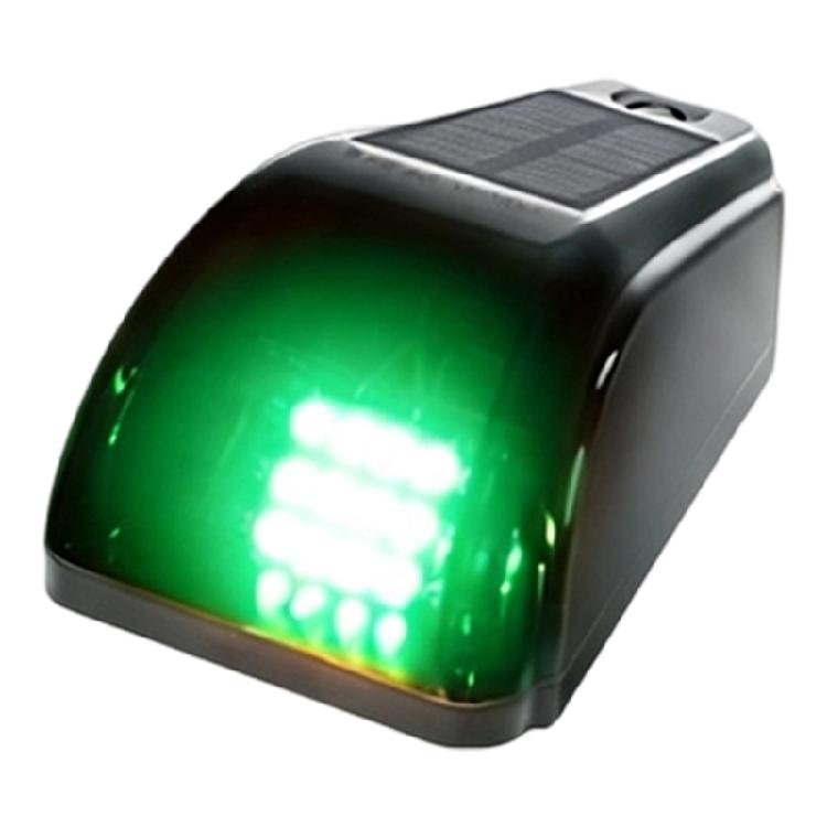 Truck Cab Roof Accent Lamp, Solar Powered 12 LED Marker Light for Pickups, Black ABS PC Housing