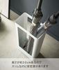 Yamazaki Slim Umbrella Stand, White, Approx. W22 x D12 x H50cm, Tower, Removable Water Tray, 50cm Tall, Stable, Product Number: 4928