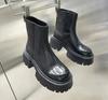 Fashion Fashion Women's Ankle Boots High Heel Round Head Thick Heel Back Zipper Fashion Boots Platform Shoes Boots Women 2025