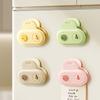 5-Pack Refrigerator Magnet Sealing Clips In Different Colors,Which Can Record The Date,Seal Clip Suitable for Homes and Kitchens
