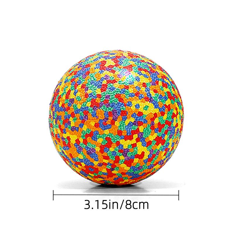 Balle Myofasciale EPP Cacahuète pour la Relaxation Musculaire, le Yoga et le Fitness