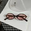 4PCS Fashion Korean Sweet Cool Spicy Girl Sunglasses for Women Men  Retro Oval Fashion Eyewear