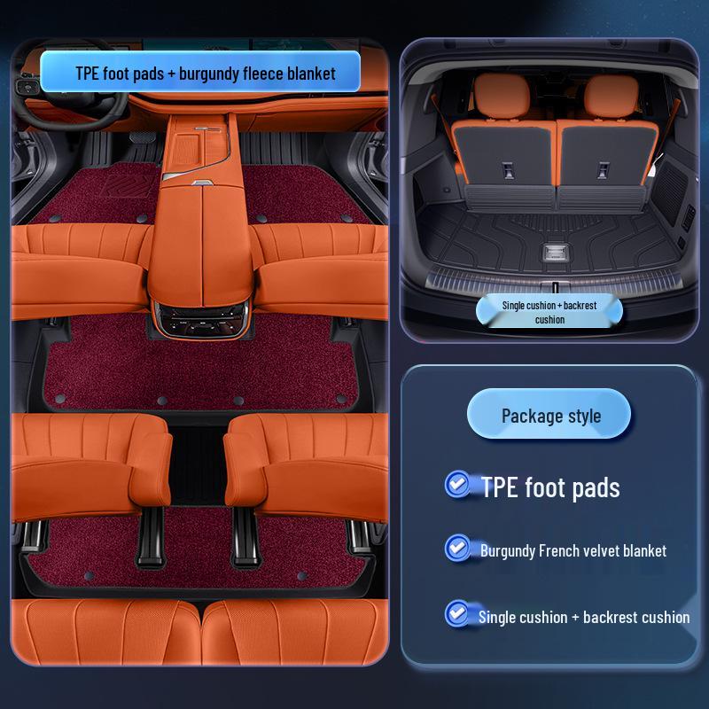 WEY Blue Mountain TPE25 Floor Mats - New Model Car Interior Carpet Accessories
