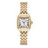 Orologi da polso al quarzo da donna di lusso con cinturino in lega d'oro, orologi quadrati alla moda, orologi da polso da donna con scala romana
