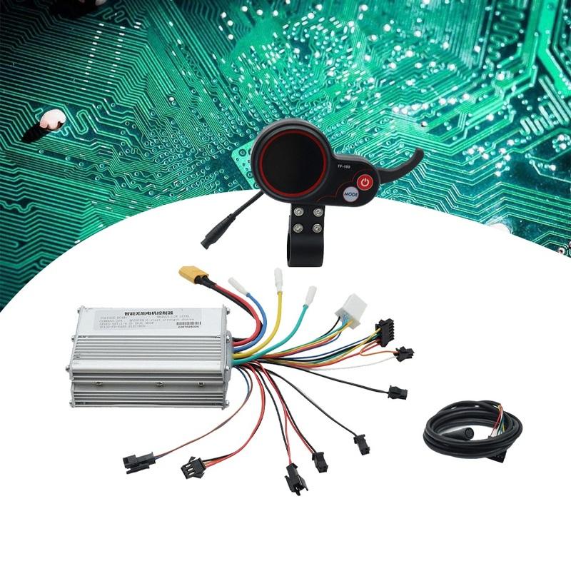 NEW HOT In Stock-48V 20A Electric Scooter Controller Dashboard Parts With TF-100 Display Scooter For KUGOO Electric Scooter