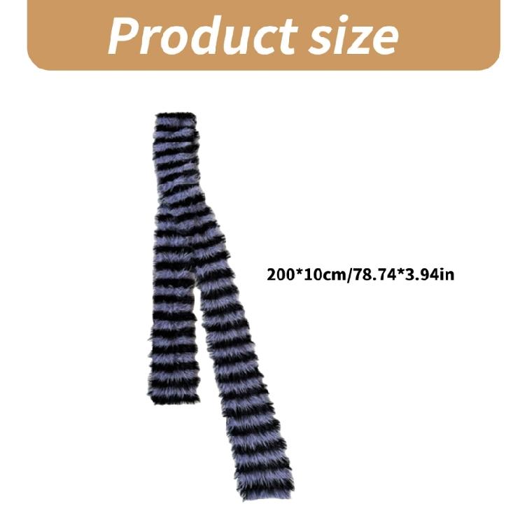 Women Skinny Scarf Thin Choker Knit Belt Long Tie Scarf Bag Handle Wrap