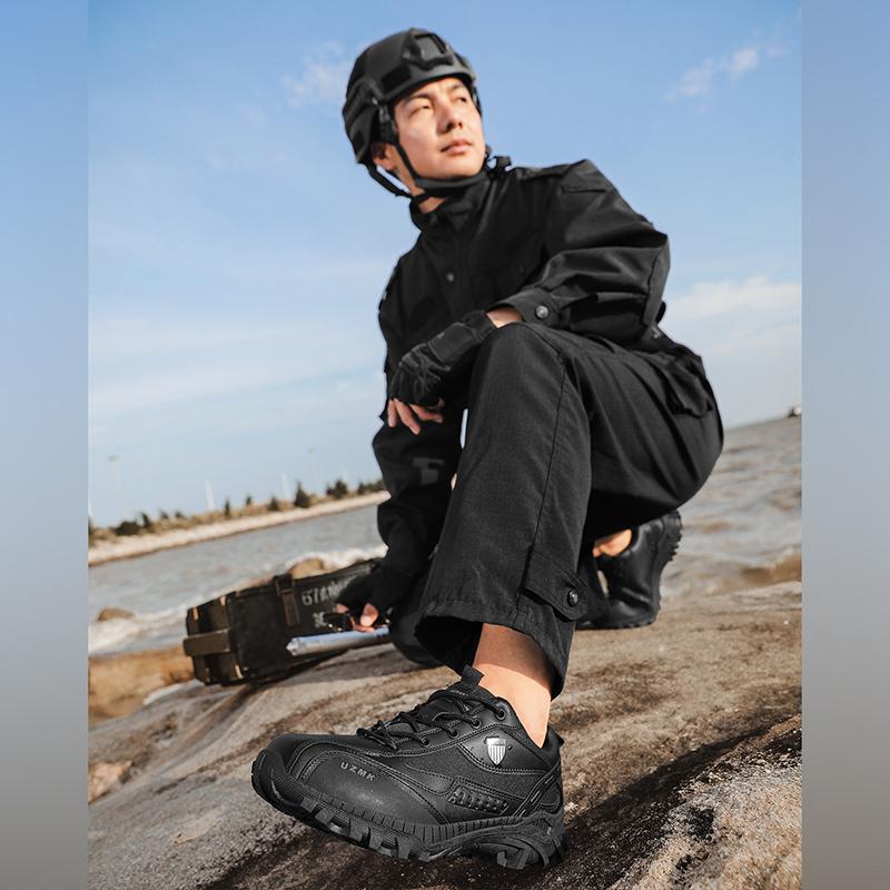 Tactical Boots Four Seasons New Men's Outdoor Cross-country Professional Training Boots Casual Anti-slip Breathable Desert Boots