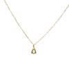 K10 Yellow Gold Peridot Necklace L&CO 63-7808