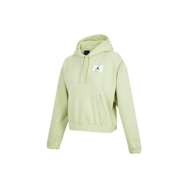 (WMNS) Air Jordan Casual Knit Loose hoodie Short Green Women s DD6999-371 XXS