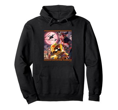 Sweat à capuche Halloween Monster Hunter Sunbreak Rise