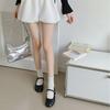 Bamboo Fiber Socks Stack Socks Thin Solid Color Mid-Leg Socks Cotton Stockings Style Summer